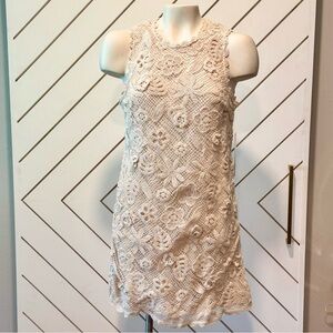 AQUA - Crochet Mini Dress
